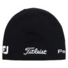 Titleist Merino Tour Performance Golf Beanie -Optimal Golf Store 2020merinoperformancebeanieblackwhite1