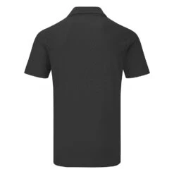 Adidas Go-To Golf Polo Shirt -Optimal Golf Store Adidas AW22 Go To Primegreen Polo Shirt HA6114 SHADI683 Black Back