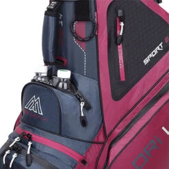 Big Max Dri-Lite Sport 2 Golf Cart Bag -Optimal Golf Store Big Max Dri Lite Sport 2 Golf Cart Bag Blue Merlot White 4
