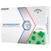 Callaway Supersoft Shamrock Golf Balls -Optimal Golf Store Callaway Supersoft Golf Balls Shamrock White 1