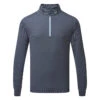 FootJoy ThermoSeries 1/2 Zip Golf Pullover -Optimal Golf Store FootJoy AW22 Thermoseries Midlayer Sweater 88812 SWFOO160 S Charcoal Grey Front