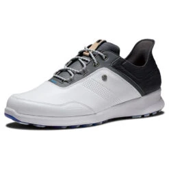 FootJoy FJ Stratos 50072 Golf Shoes -Optimal Golf Store FootJoy FJ Stratos 50072 Golf Shoes White Black Forged Iron Blanc de Blanc 5