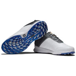 FootJoy FJ Stratos 50072 Golf Shoes -Optimal Golf Store FootJoy FJ Stratos 50072 Golf Shoes White Black Forged Iron Blanc de Blanc 6