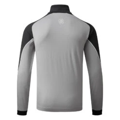 Galvin Green Daxton Insula Golf Pullover -Optimal Golf Store Galvin Green AW22 DAXTON G124270 SHARKSKIN BLACK WHITE Back