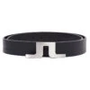 J.Lindeberg Bridger Golf Belt -Optimal Golf Store J Lindeberg Bridger Golf Belt Black 1
