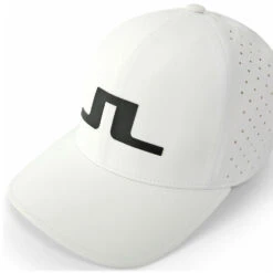 J.Lindeberg Dylan Golf Cap -Optimal Golf Store J Lindeberg Dylan Golf Cap White Black 3