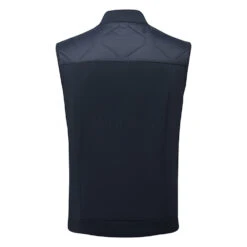 J.Lindeberg Quilt Hybrid Thermal Golf Wind Vest -Optimal Golf Store J.Lindeberg SS23 Quilt Hybrid Wind Vest AMOW09220 6855 WTLIN054 Back
