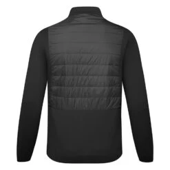 J.Lindeberg Kenny Hybrid Thermal Golf Wind Jacket -Optimal Golf Store J.Lindenberg Kenny Hybrid Jacket AMOW08165 9999 WTLIN042 Black back