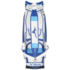 Mizuno Golf Tour Staff Bag White/Blue -Optimal Golf Store Mizuno Golf Tour Staff Bag White Blue 3