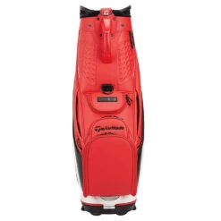 TaylorMade Tour Cart Bag -Optimal Golf Store TaylorMade 2023 Tour Cart Bag Red White Black 4