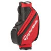 TaylorMade 2022 Tour Golf Cart Bag -Optimal Golf Store TaylorMade Tour Golf Cart Bag Black Red 1