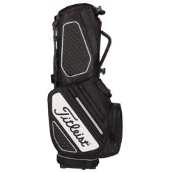 Titleist Tour Series Premium StaDry Golf Stand Bag -Optimal Golf Store Titleist 2022 Tour Series Premium Stand StaDry Bag Black White3