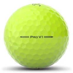 Titleist Pro V1 Golf Balls -Optimal Golf Store Titleist 2023 Pro V1 Golf Balls Yellow 3