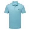 Under Armour Performance 3.0 Golf Polo Shirt -Optimal Golf Store Under Armour SS23 Performance Polo 3.0 Shirt 1377374 400 SHUND309 S Still Water Static Blue Front