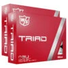 Wilson Triad Double Dozen Golf Balls -Optimal Golf Store Wilson Triad Double Dozen Balls White 1